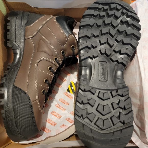 Coleman Men's Steel Toe Work Boot Foundation ST Size 7.5 Wide NEW! - Picture 5 of 6